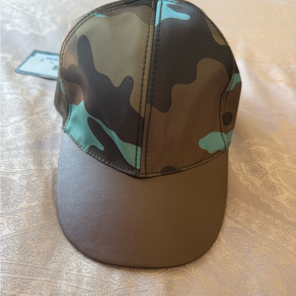 Valentino Black and Green Cap
